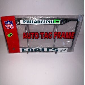 New in Package NFL licensed Philadelphia Eagles License plate frame